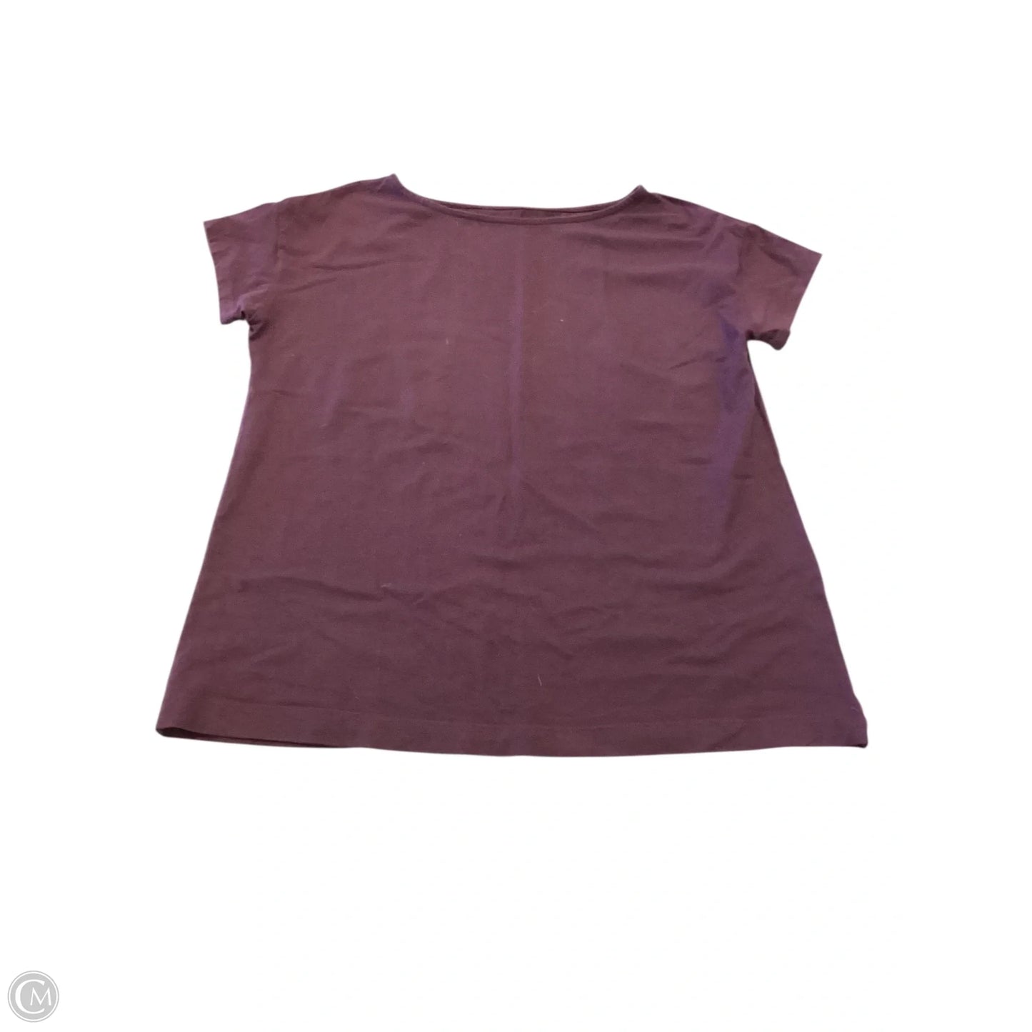 Top Short Sleeve Basic By J. Jill In Purple, Size: Xs