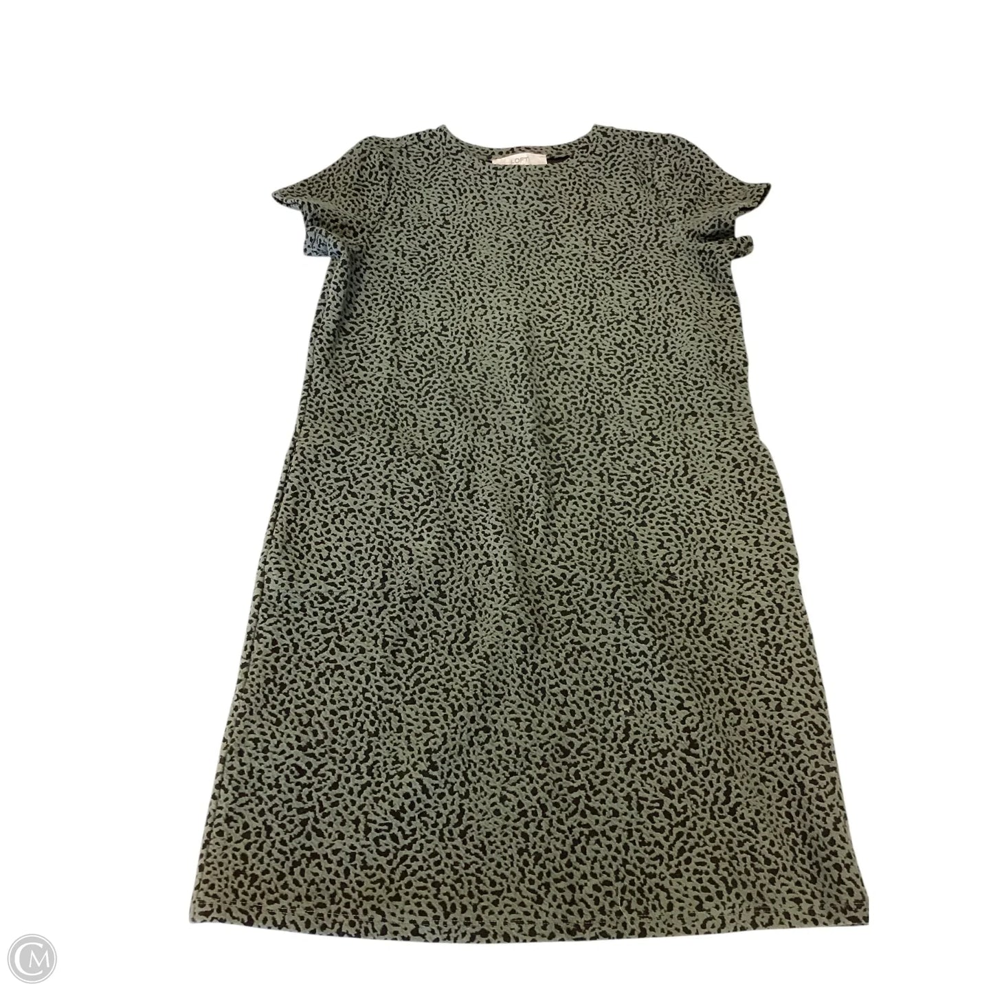 Dress Casual Short By Loft In Black & Green, Size: S