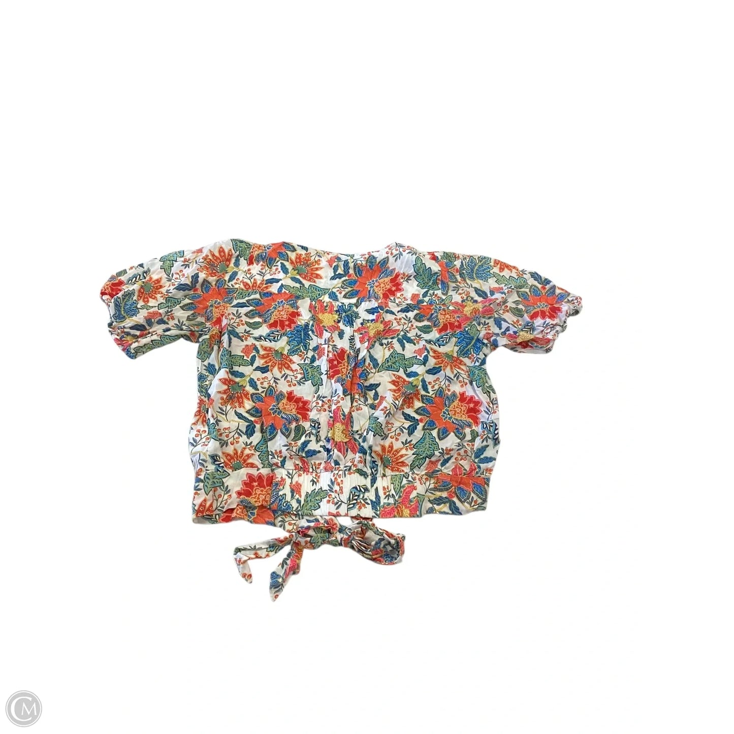 Top Short Sleeve By Rose And Olive In Multi-colored, Size: L