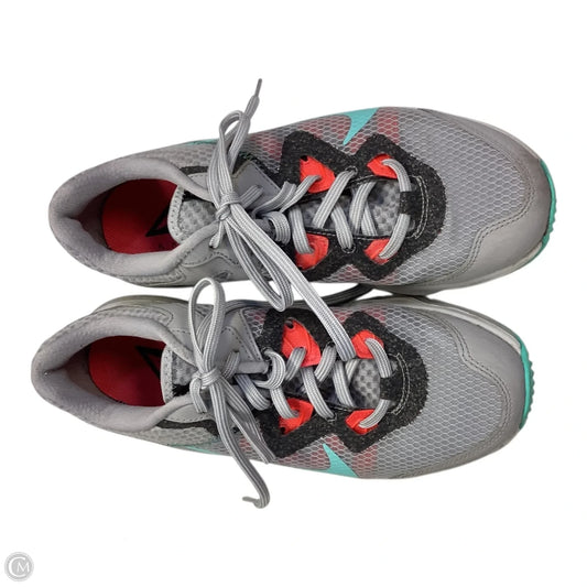 Shoes Athletic By Nike Apparel In Blue & Grey, Size: 8.5