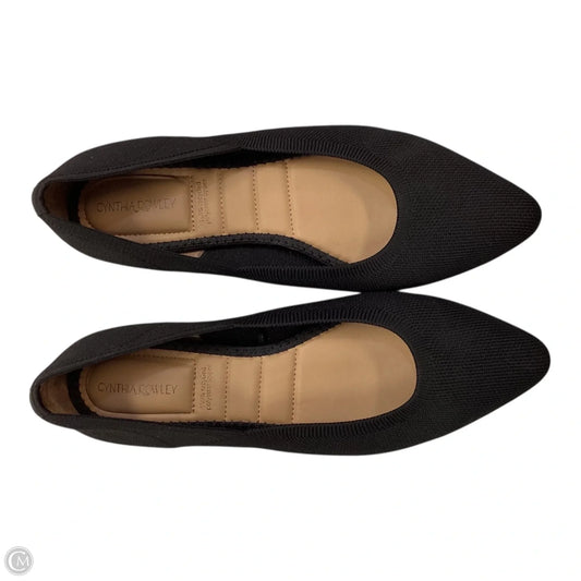 Shoes Flats By Cynthia Rowley In Black, Size: 8