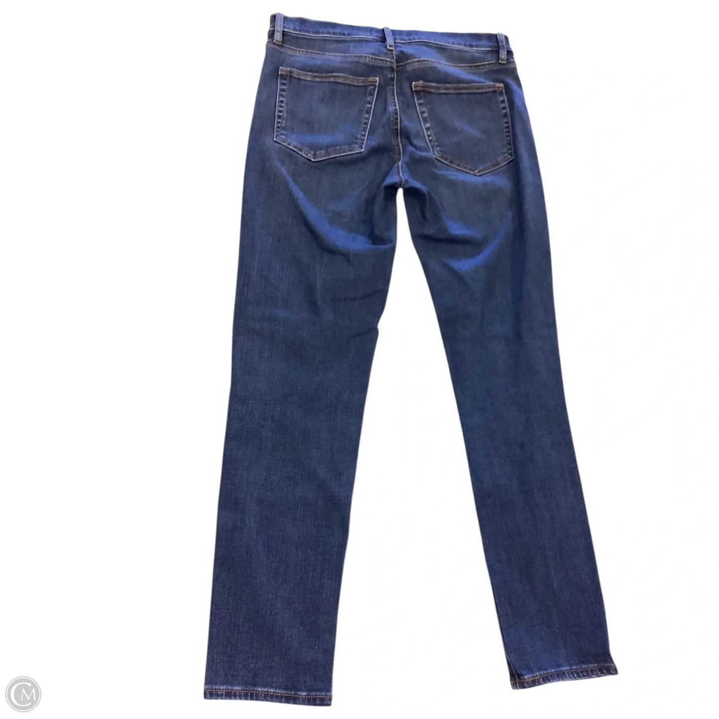 Jeans Skinny By Loft In Blue Denim, Size: 4