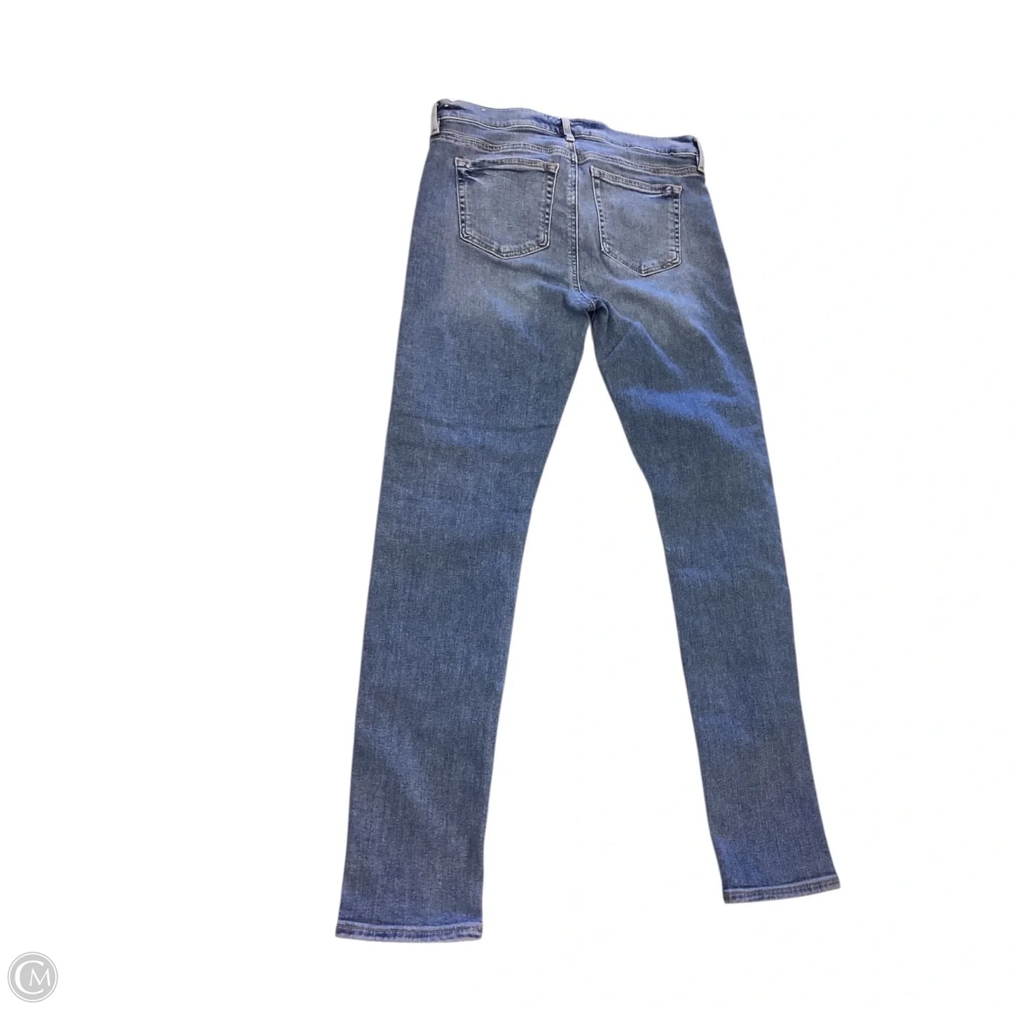 Jeans Skinny By Loft In Blue Denim, Size: 4