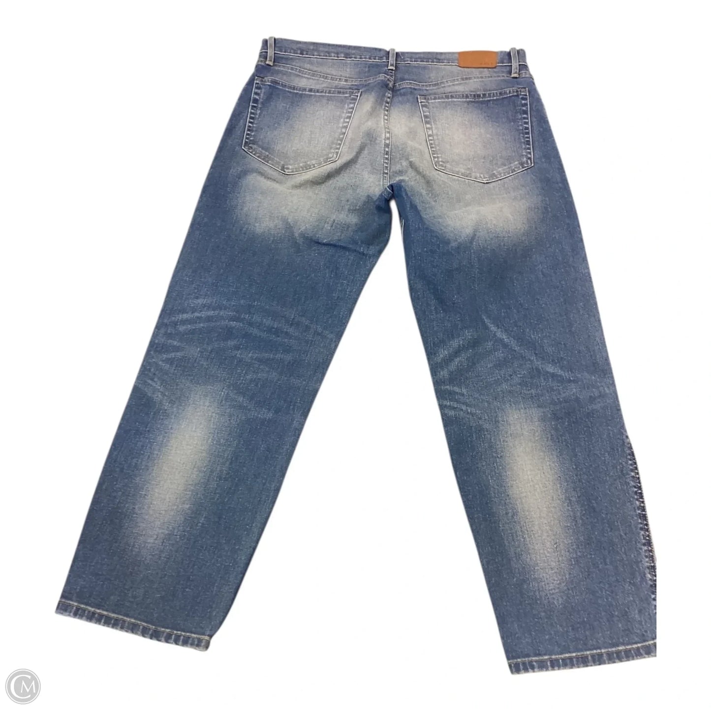 Jeans Straight By Able In Blue Denim, Size: 14