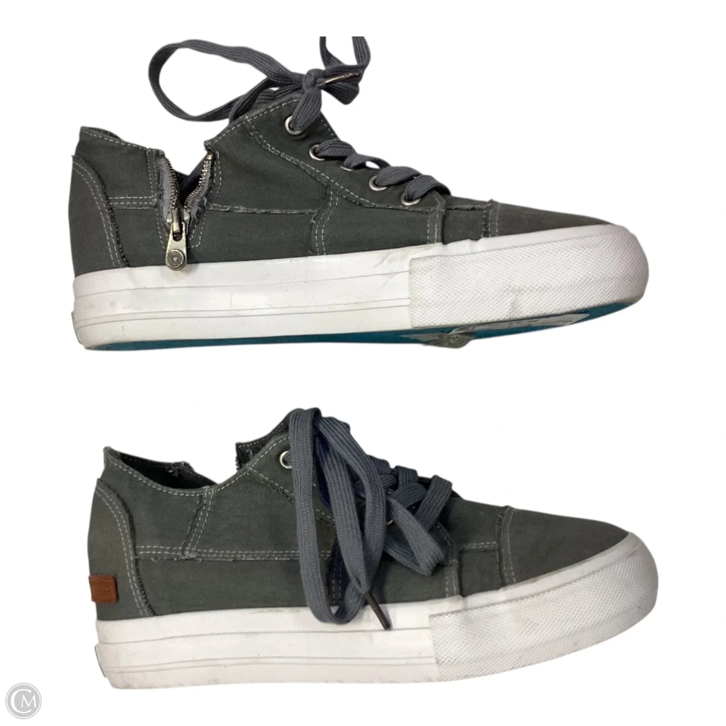 Shoes Sneakers By Clothes Mentor In Grey, Size: 10