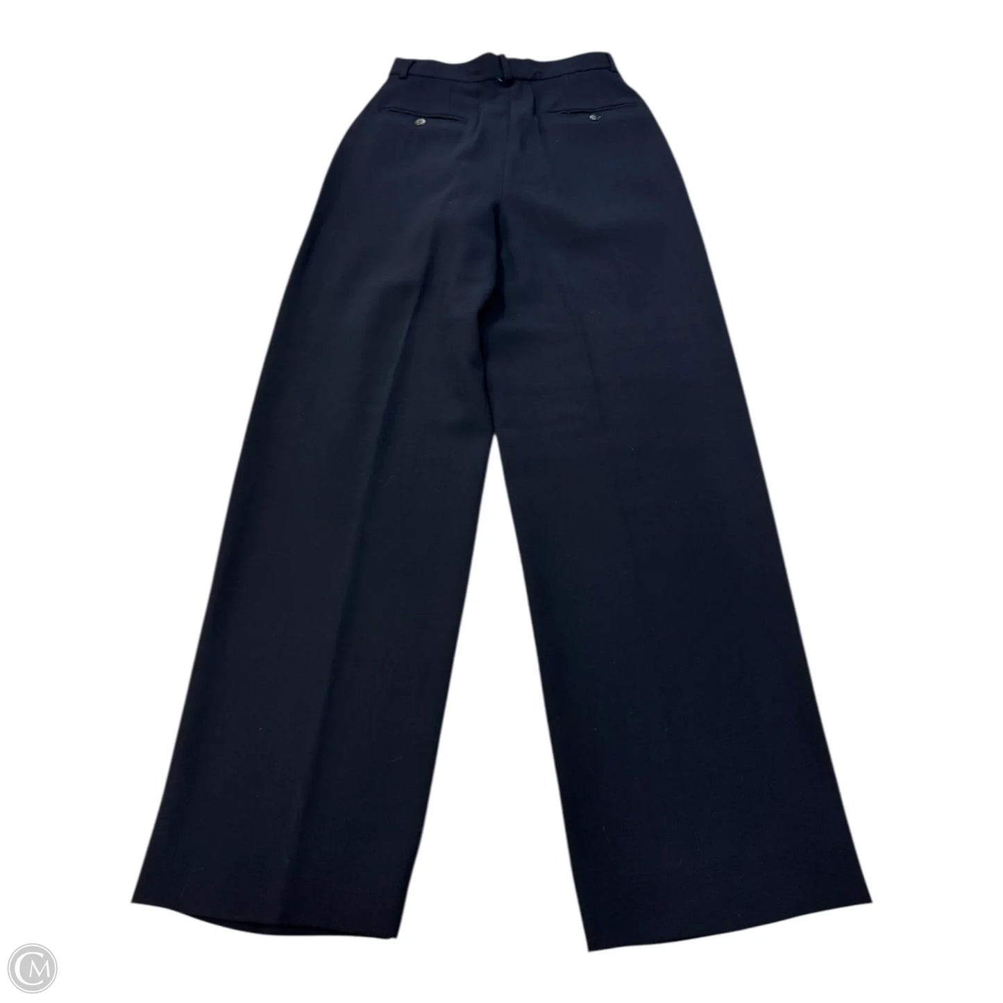 Pants Luxury Designer By Giorgio Armani In Black, Size: 2