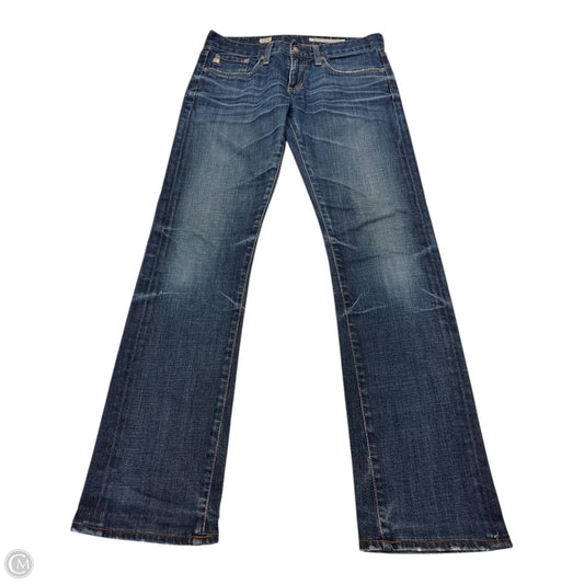 Jeans Straight By Adriano Goldschmied In Blue Denim, Size: 2