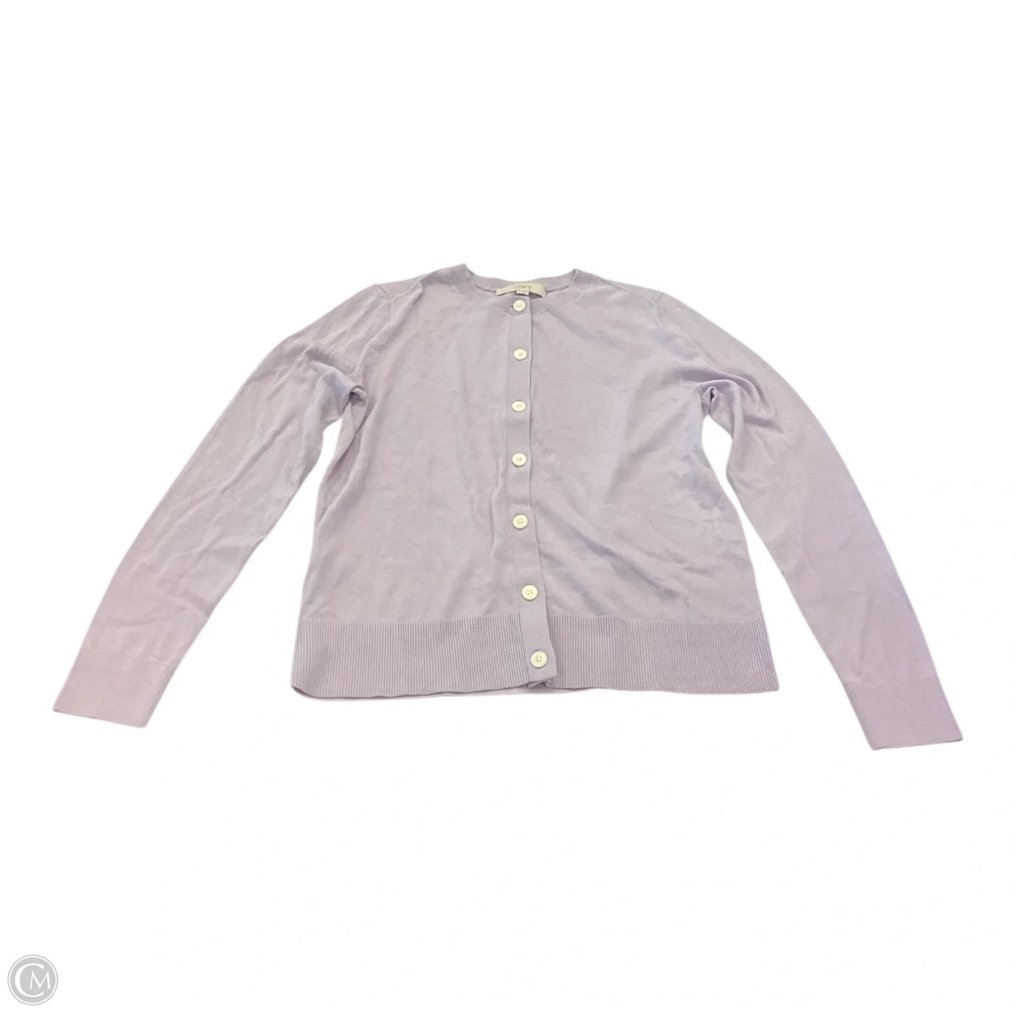 Top Long Sleeve By Loft In Purple, Size: M