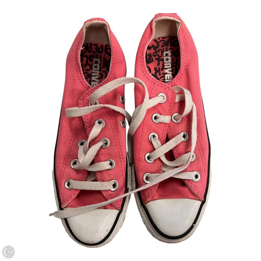 Shoes Sneakers By Converse In Pink, Size: 5
