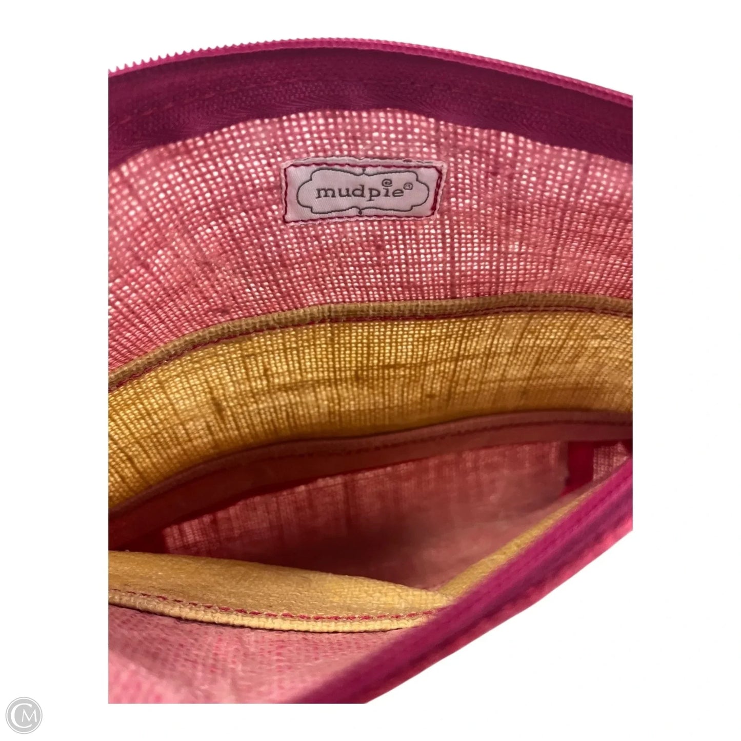 Makeup Bag By Mudpie, Size: Medium