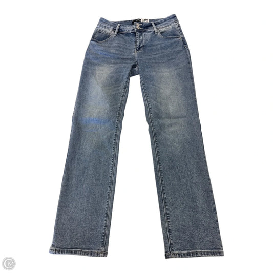 Jeans Straight By Hudson In Blue Denim, Size: 6