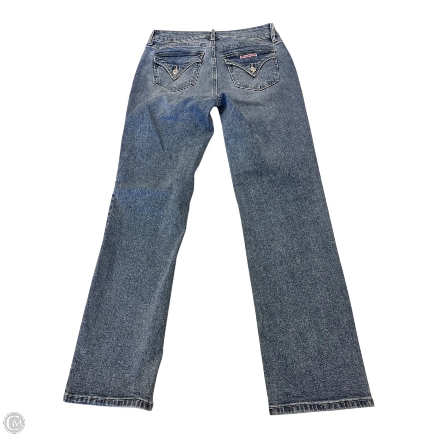 Jeans Straight By Hudson In Blue Denim, Size: 6