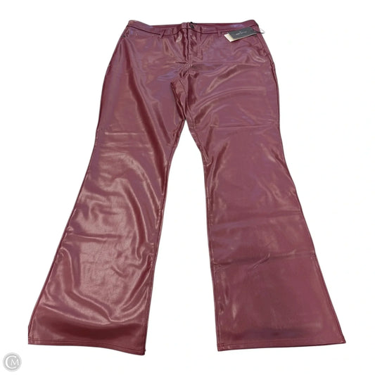 Pants Other By Not Your Daughters Jeans In Maroon, Size: 18