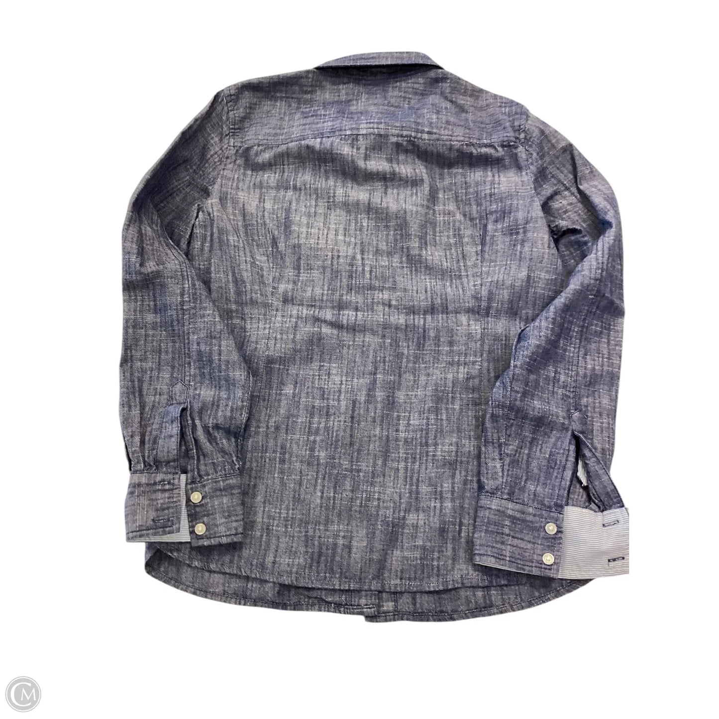 Top Long Sleeve By Tommy Hilfiger In Blue, Size: S