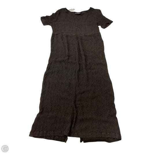 Dress Casual Midi By Eileen Fisher In Black, Size: M