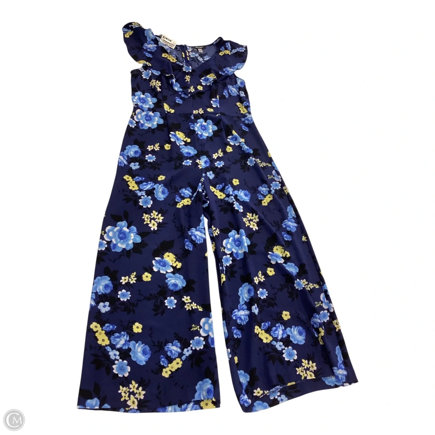 Jumpsuit By Nine West In Floral Print, Size: 10
