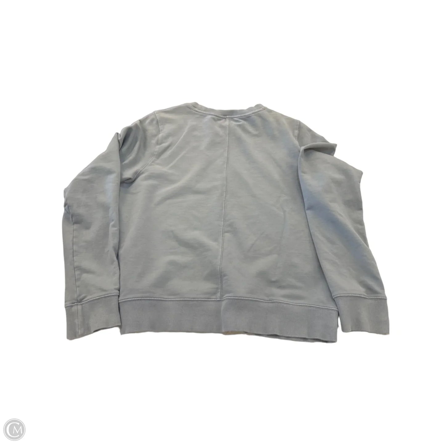 Sweatshirt Crewneck By Athleta In Grey, Size: S
