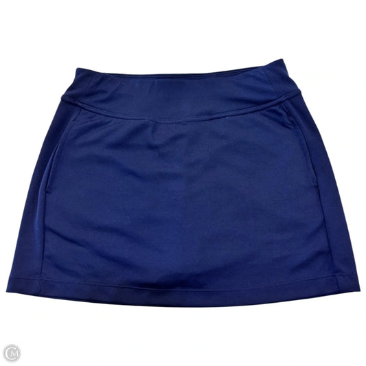 Skort By Pga Tour In Navy, Size: Xs