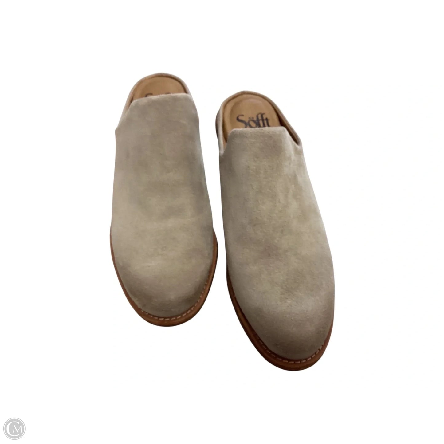 Shoes Heels Block By Sofft In Tan, Size: 6.5