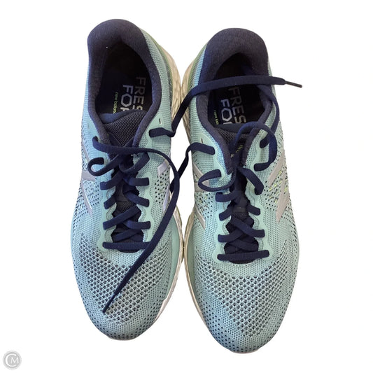 Shoes Athletic By New Balance In Blue & Green, Size: 9