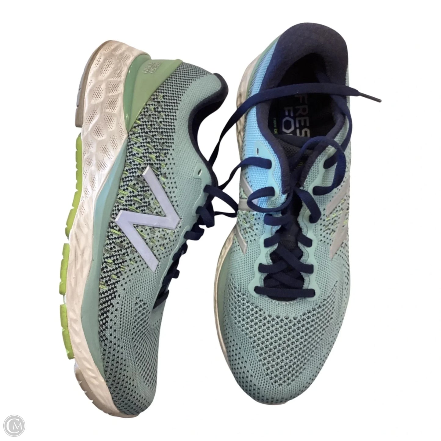 Shoes Athletic By New Balance In Blue & Green, Size: 9