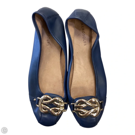Shoes Flats By Aerosoles In Navy, Size: 8.5