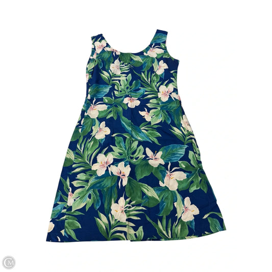 Dress Casual Short By Clothes Mentor In Tropical Print, Size: S