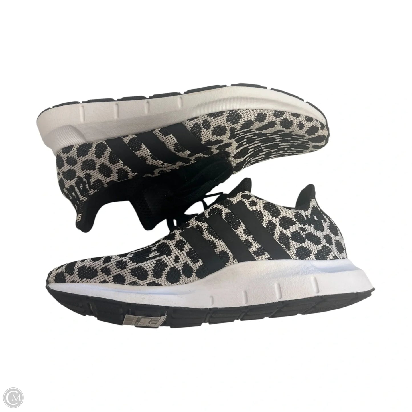 Shoes Athletic By Adidas In Black & White, Size: 7