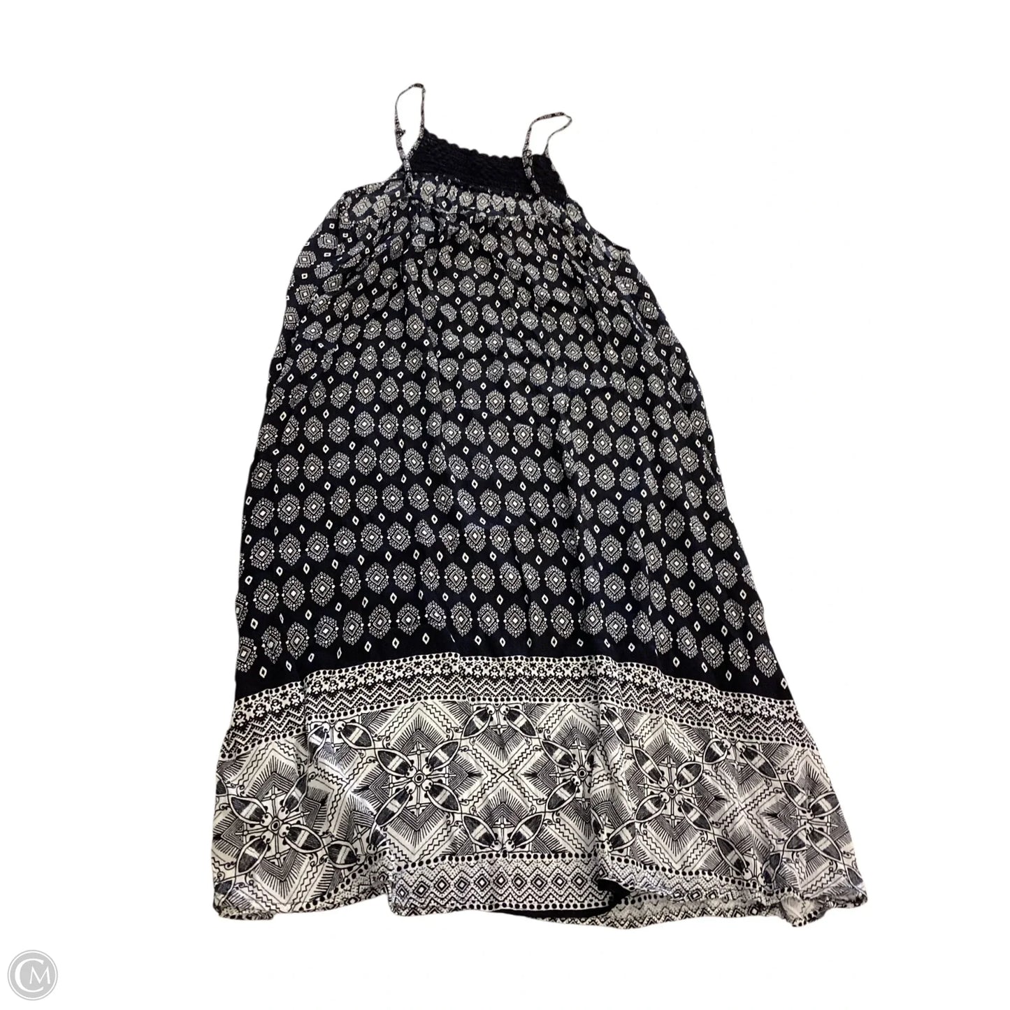 Dress Casual Short By Clothes Mentor In Black & White, Size: Xl