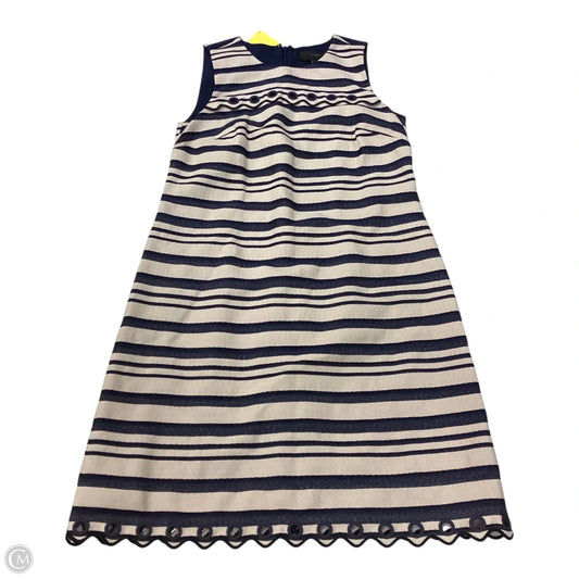 Dress Casual Short By J. Crew In Blue & Cream, Size: 2