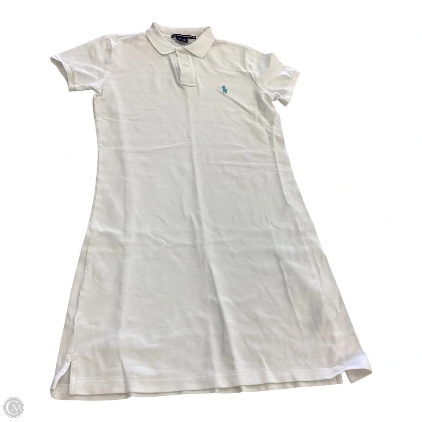 Dress Casual Short By Ralph Lauren In White, Size: M