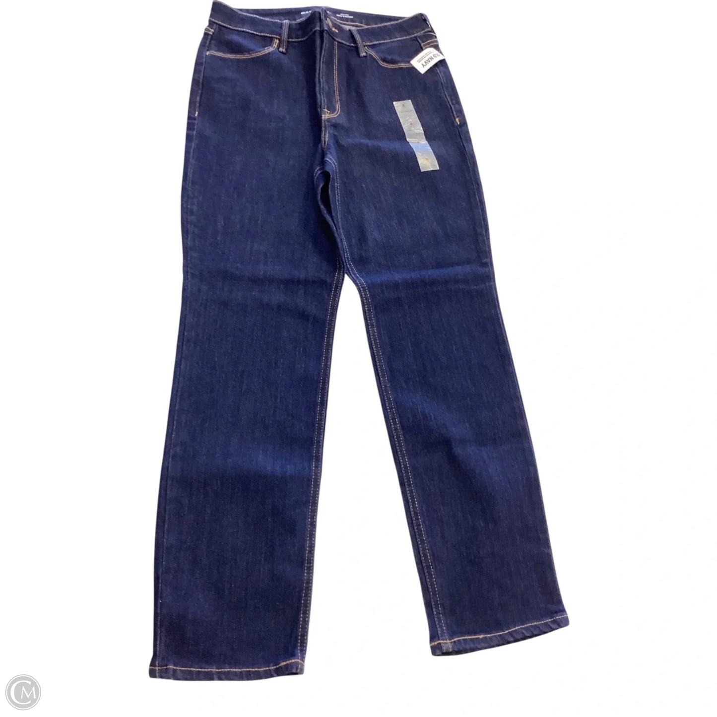 Jeans Straight By Old Navy In Blue Denim, Size: 8