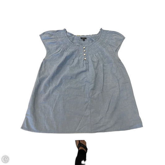 Top Sleeveless By Talbots In Blue, Size: M