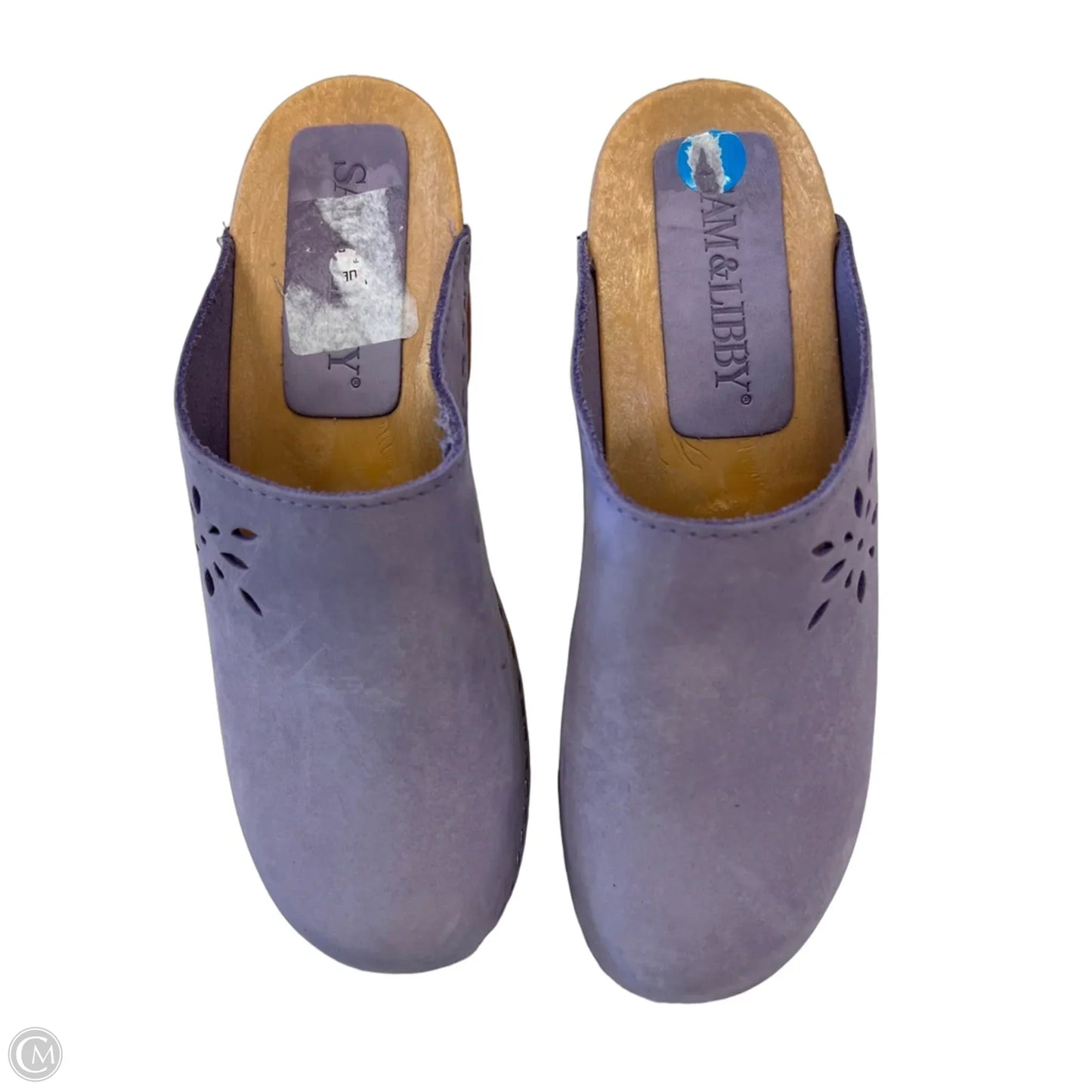 Shoes Heels Block By Sam And Libby In Purple, Size: 9