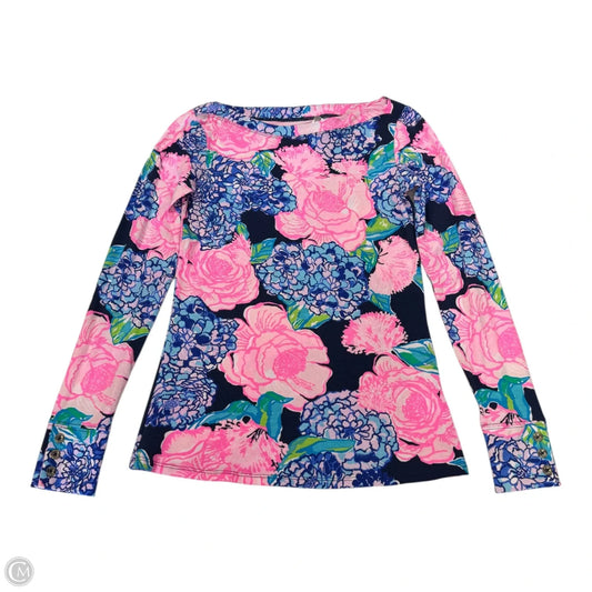 Top Long Sleeve Designer By Lilly Pulitzer In Multi-colored, Size: Xs