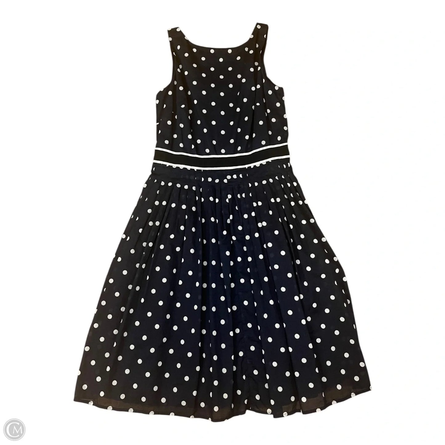 Dress Casual Short By Talbots In Polkadot Pattern, Size: 8petite