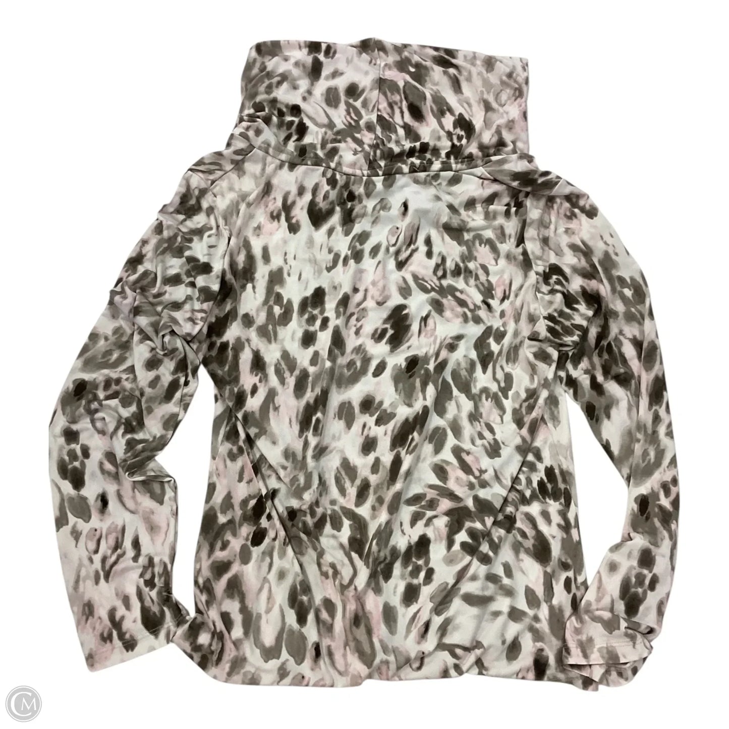 Top 3/4 Sleeve By Chicos In Multi-colored, Size: 1 (M)