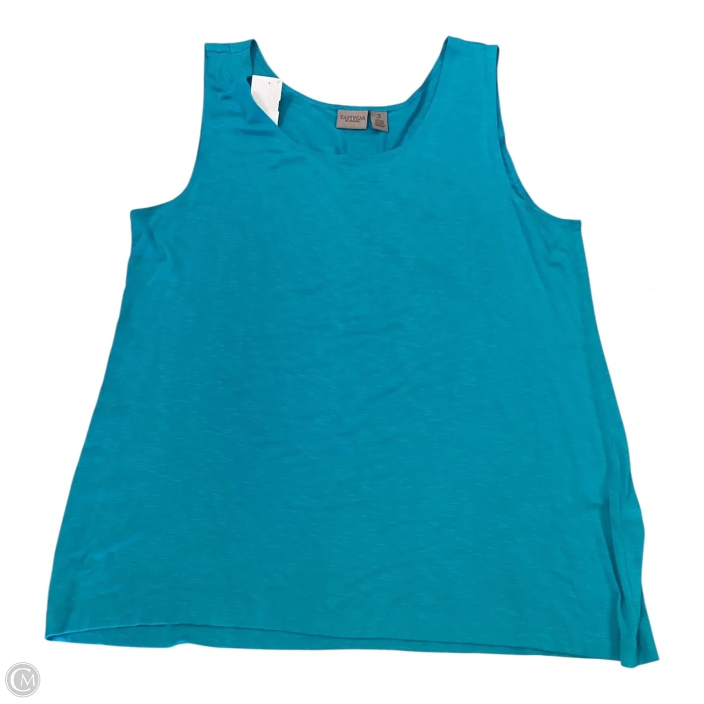 Top Sleeveless By Chicos In Blue, Size: 3