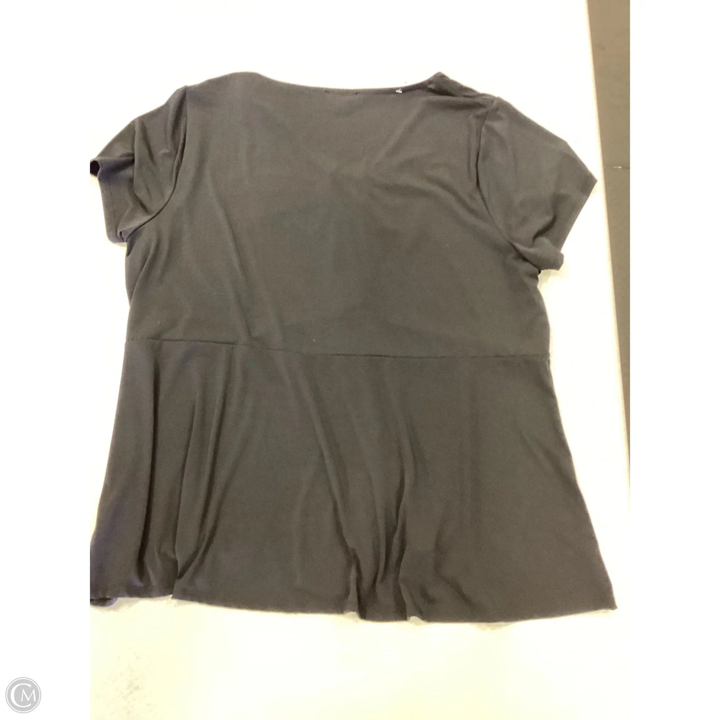 Top Short Sleeve By Lane Bryant In Black, Size: 22