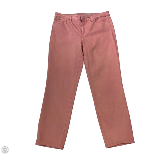 Pants Other By Talbots In Pink, Size: 12