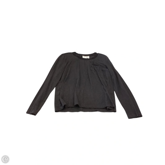 Top Long Sleeve By Chicos In Black, Size: M