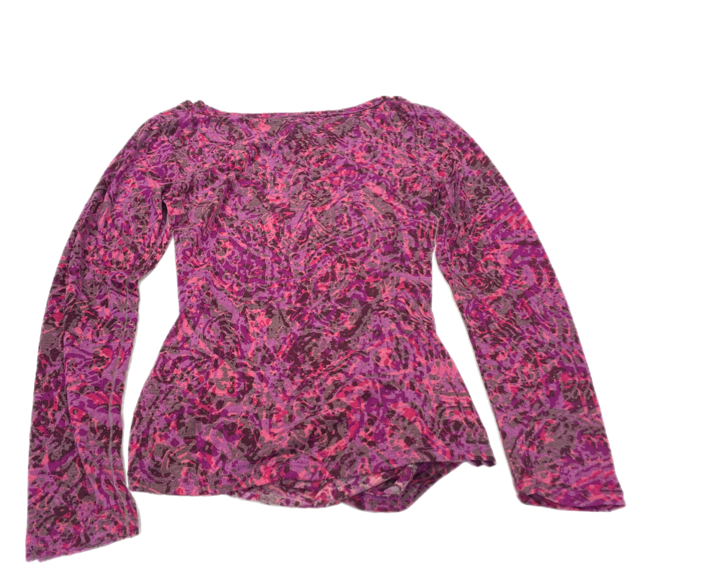 Top Long Sleeve By Inc In Purple, Size: S