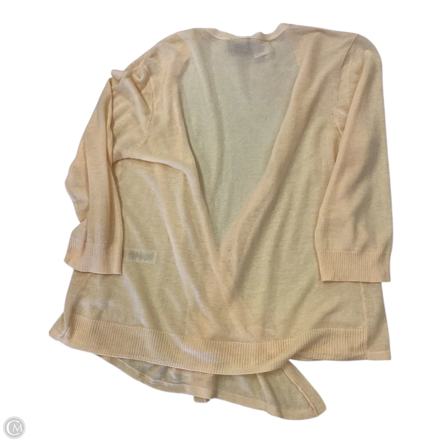 Cardigan By Chicos In Yellow, Size: L (2)