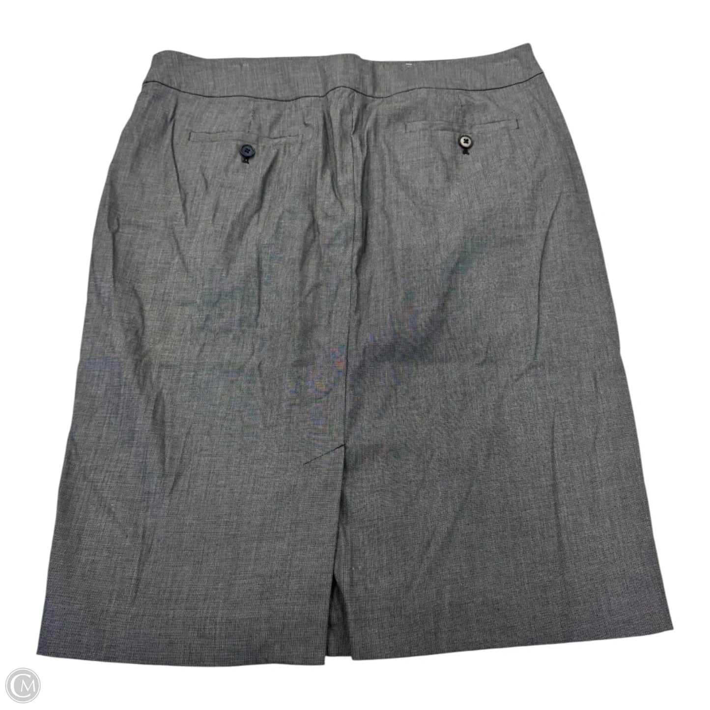 Skirt Mini & Short By Talbots In Grey, Size: 12