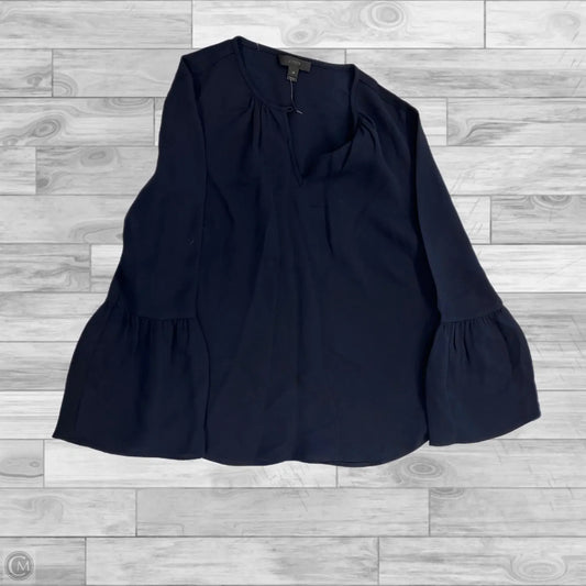 Top Long Sleeve By J. Crew In Navy, Size: 2p