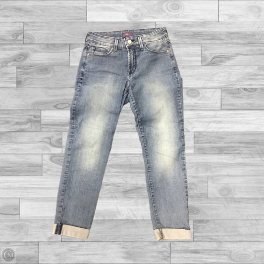 Capris By Not Your Daughters Jeans In Blue Denim, Size: 2p