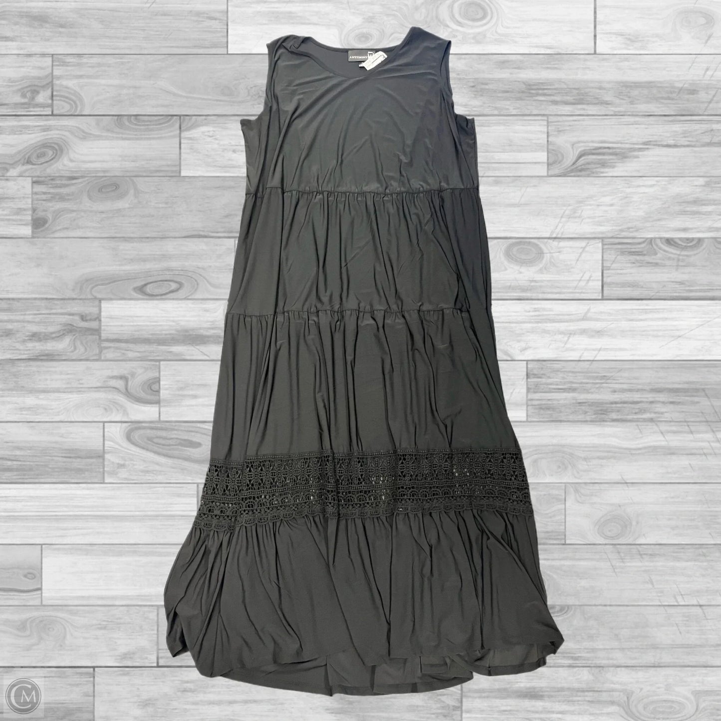 Dress Casual Midi By Antthony In Black, Size: 3x