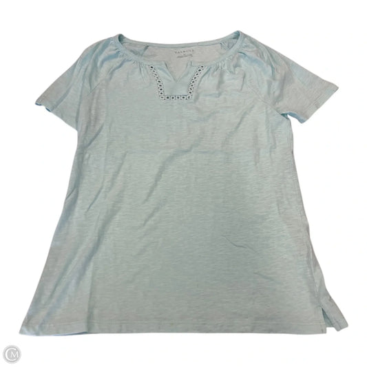 Top Short Sleeve By Talbots In Blue, Size: Xs