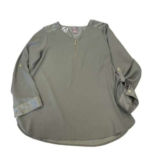 Top 3/4 Sleeve By Chicos  Size: 0 (small)