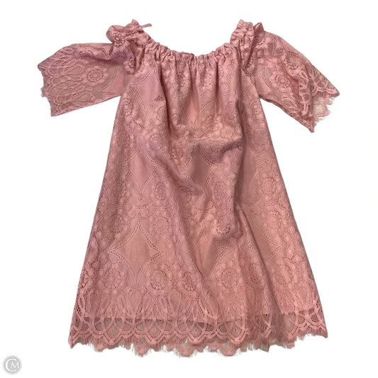 Top Short Sleeve By Bb Dakota In Pink, Size: Xs
